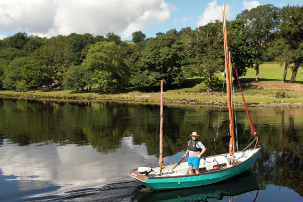 Motoroing on my Drascombe Lugger