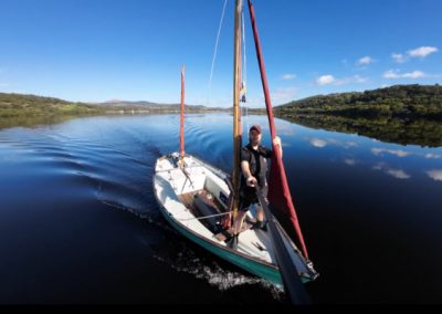 Messing about the bow of my Drascombe Lugger