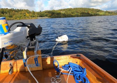 Sea anchor testing on my Mirror Dinghy
