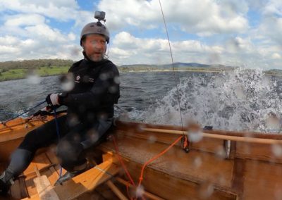 A proper Mirror Dinghy sailor