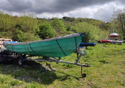 My new Drascombe Lugger at her new home