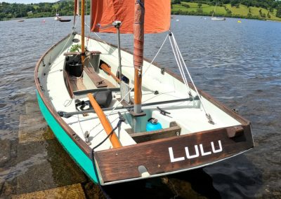 I name this boat Lulu