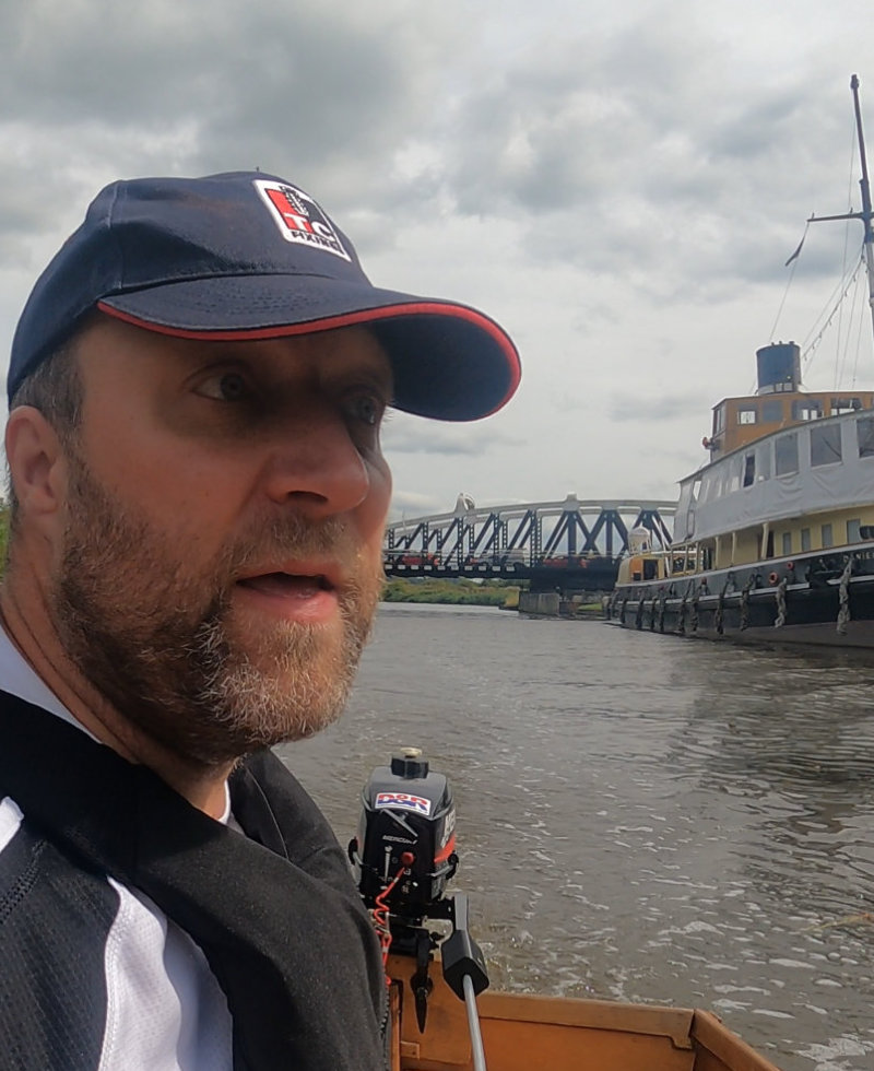 My Seahopper on the River Weaver