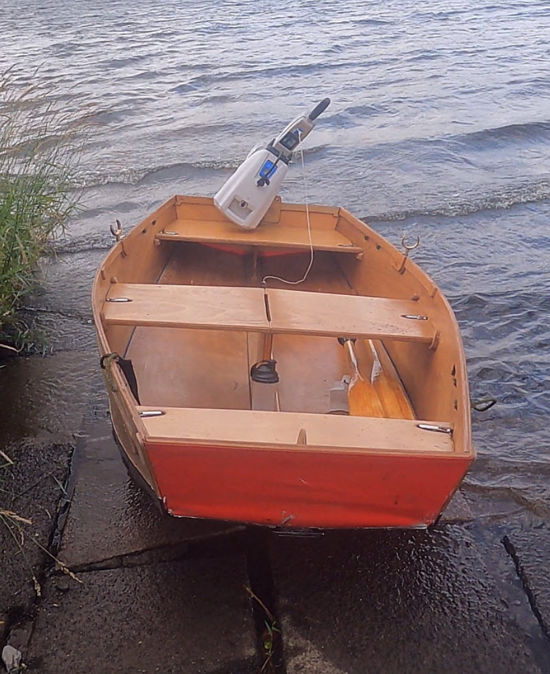 Mirror Dinghy diagram
