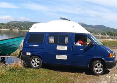 Launching Lulu the Drascombe Lugger